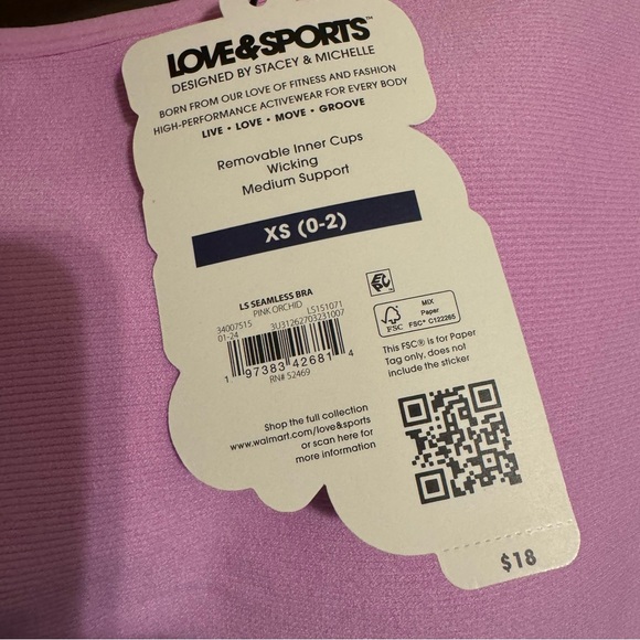 NWT Love & Sports Sports Bra - Picture 12 of 13